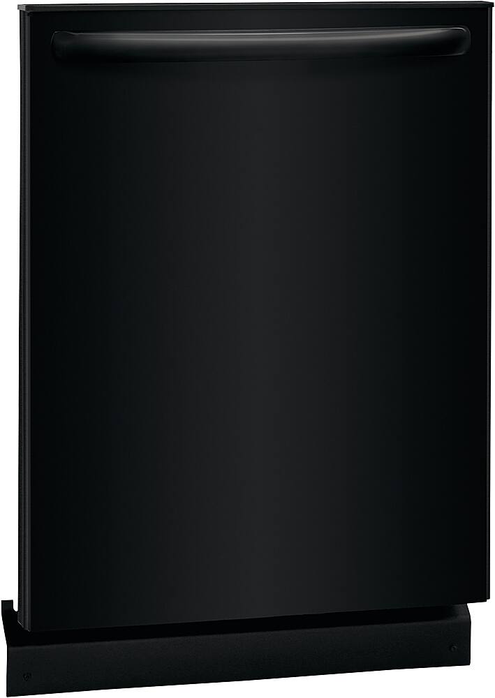 Left. Frigidaire - 24" Top Control Built-In Plastic Tub Dishwasher with MaxDry 52 dBA - Black.