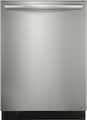 Frigidaire - Gallery 24" Top Control Built-In Stainless Steel Tub Dishwasher with Third Rack, CleanBoost Technology, and 47 dBA - Stainless Steel