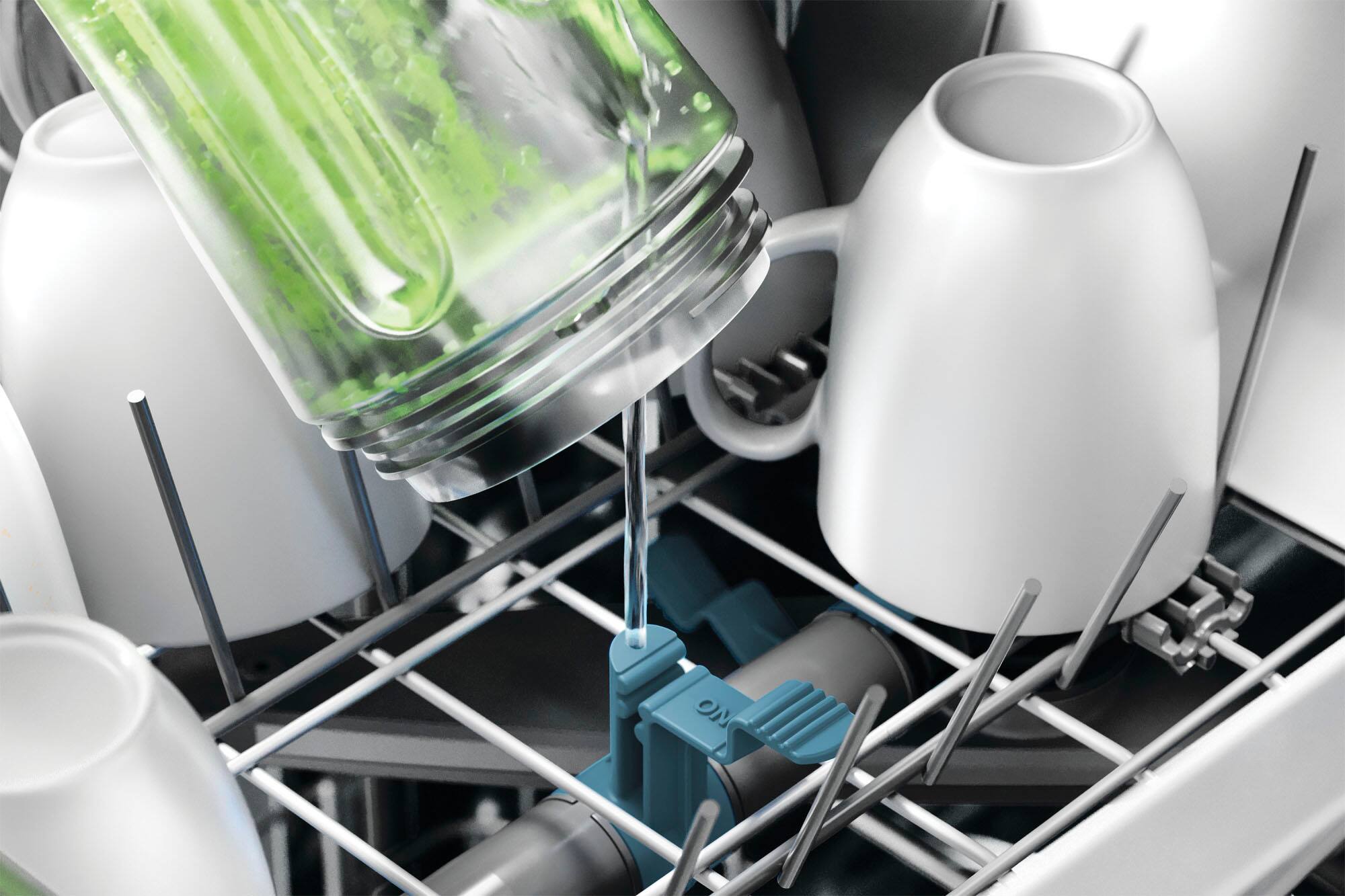 Alt View 14. Frigidaire - Gallery 24" Top Control Built-In Stainless Steel Tub Dishwasher with CleanBoost Technology 47 dBA - Stainless steel.