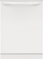 Frigidaire - 24" Top Control Built-In Plastic Tub Dishwasher with MaxDry 52 dBA - White - Front_Zoom