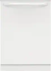Frigidaire - 24" Top Control Built-In Plastic Tub Dishwasher with MaxDry, 52 dBA - White - Front_Zoom