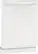 Left. Frigidaire - 24" Top Control Built-In Plastic Tub Dishwasher with MaxDry 52 dBA - White.