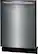 Angle. Frigidaire - 24" Top Control Built-In Plastic Tub Dishwasher with MaxDry 52 dBA - Stainless Steel.