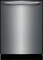 Front. Frigidaire - 24" Top Control Built-In Plastic Tub Dishwasher with MaxDry 52 dBA - Stainless Steel.