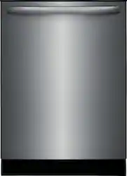 Frigidaire - 24" Top Control Built-In Plastic Tub Dishwasher with MaxDry, 52 dBA - Stainless Steel - Front_Zoom