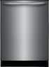 Frigidaire - 24" Top Control Built-In Plastic Tub Dishwasher with MaxDry, 52 dBA - Stainless Steel