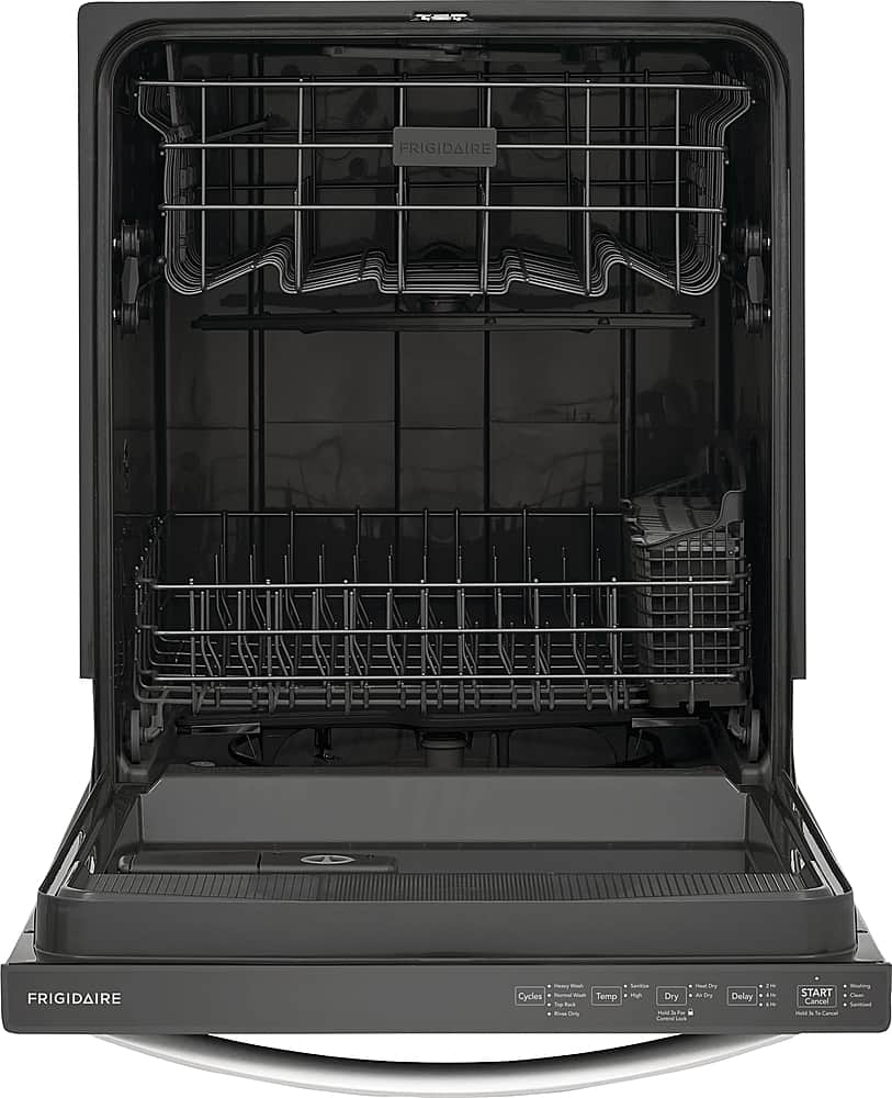 Alt View 12. Frigidaire - 24" Top Control Built-In Plastic Tub Dishwasher with MaxDry 52 dBA - Stainless Steel.