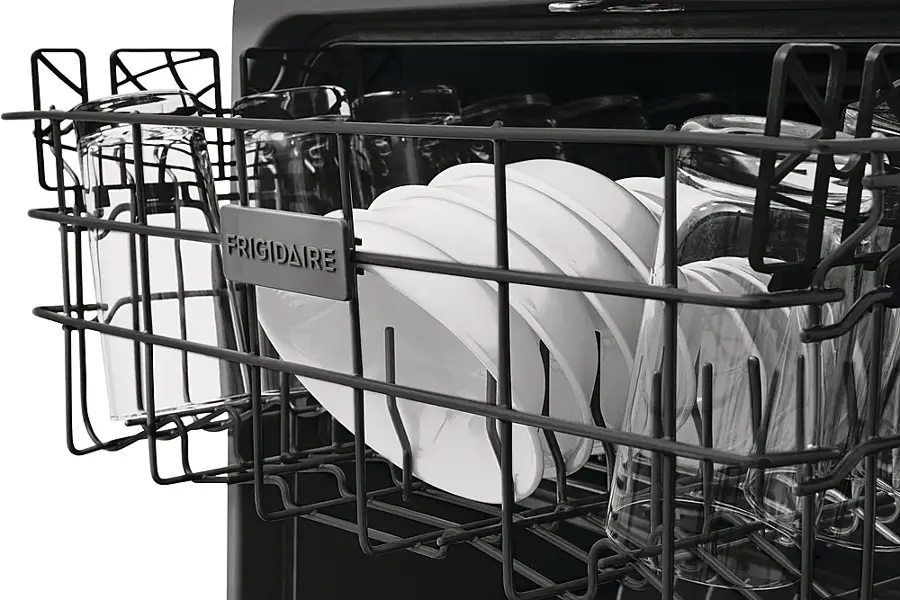 Alt View 15. Frigidaire - 24" Top Control Built-In Plastic Tub Dishwasher with MaxDry 52 dBA - Stainless Steel.
