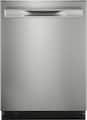 Frigidaire - Gallery 24" Top Control Built-In Stainless Steel Tub Dishwasher with CleanBoost Technology, 47 dBA - Stainless Steel
