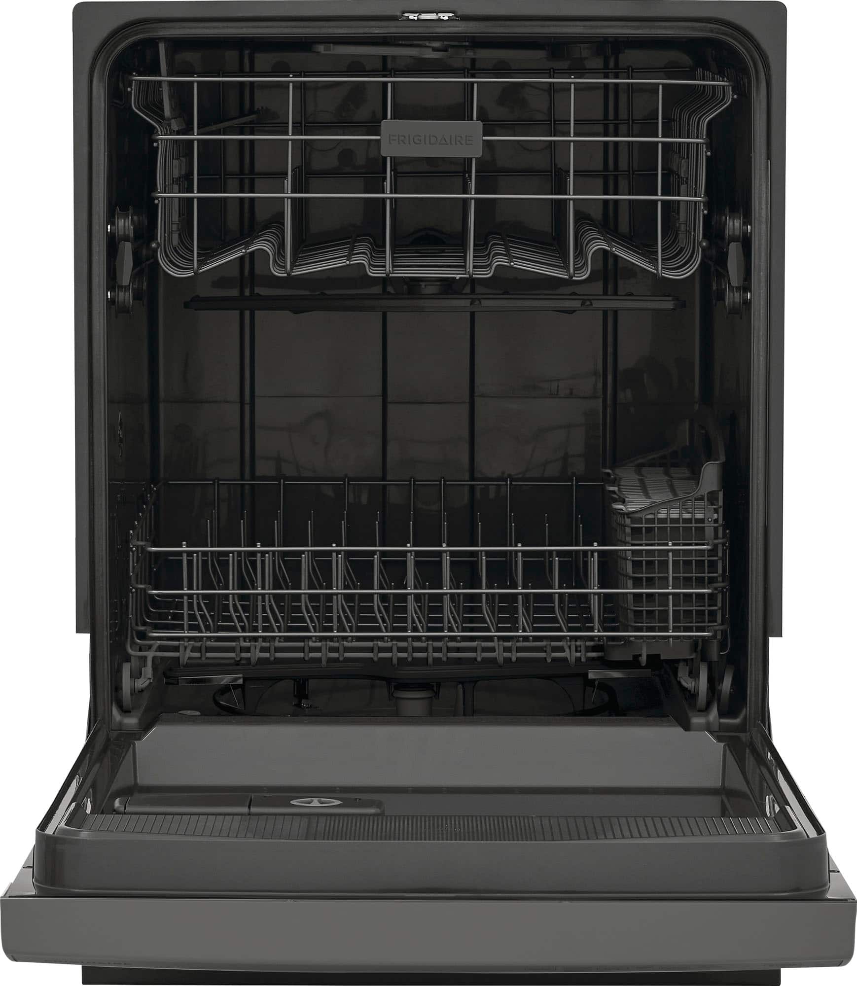 Alt View 11. Frigidaire - 24" Front Control Built-In Plastic Tub Dishwasher with MaxDry 54 dBA - Stainless Steel.