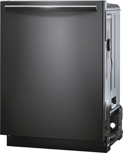 Frigidaire - Gallery 24" Top Control Built-In Stainless Steel Tub Dishwasher with CleanBoost Technology 47 dBA - Stainless Steel_1