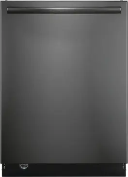 Frigidaire - Gallery 24" Top Control Built-In Stainless Steel Tub Dishwasher with CleanBoost Technology, 47 dBA - Stainless Steel