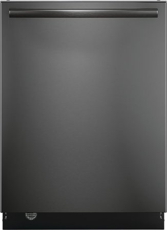 Frigidaire - Gallery 24" Top Control Built-In Stainless Steel Tub Dishwasher with CleanBoost Technology 47 dBA - Stainless Steel