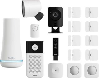 SimpliSafe - Whole Home Security System - White - Front_Zoom