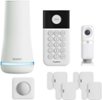 SimpliSafe - Indoor Home Security System with Smart Alarm Wireless Indoor Camera 8-piece - White