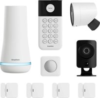 SimpliSafe - Whole Home Security System 9-piece - White - Front_Zoom