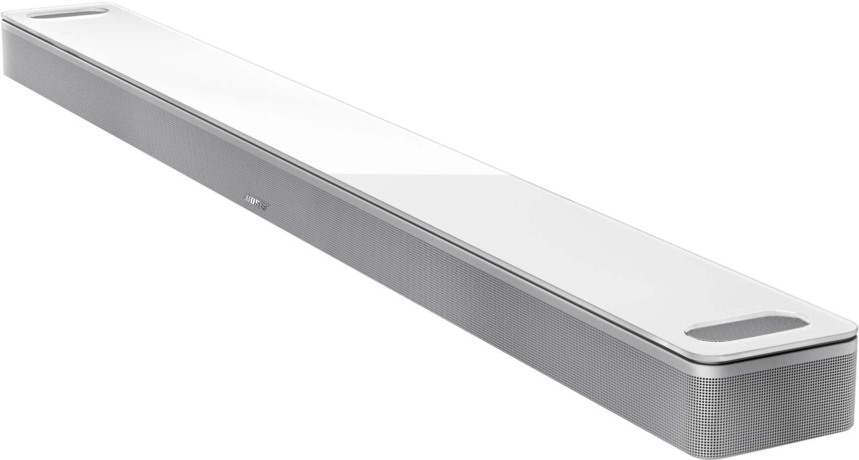 Angle. Bose - Smart Ultra Soundbar with Dolby Atmos and Voice Assistant - Arctic White.