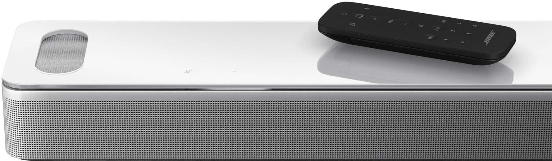 Alt View 15. Bose - Smart Ultra Soundbar with Dolby Atmos and Voice Assistant - Arctic White.