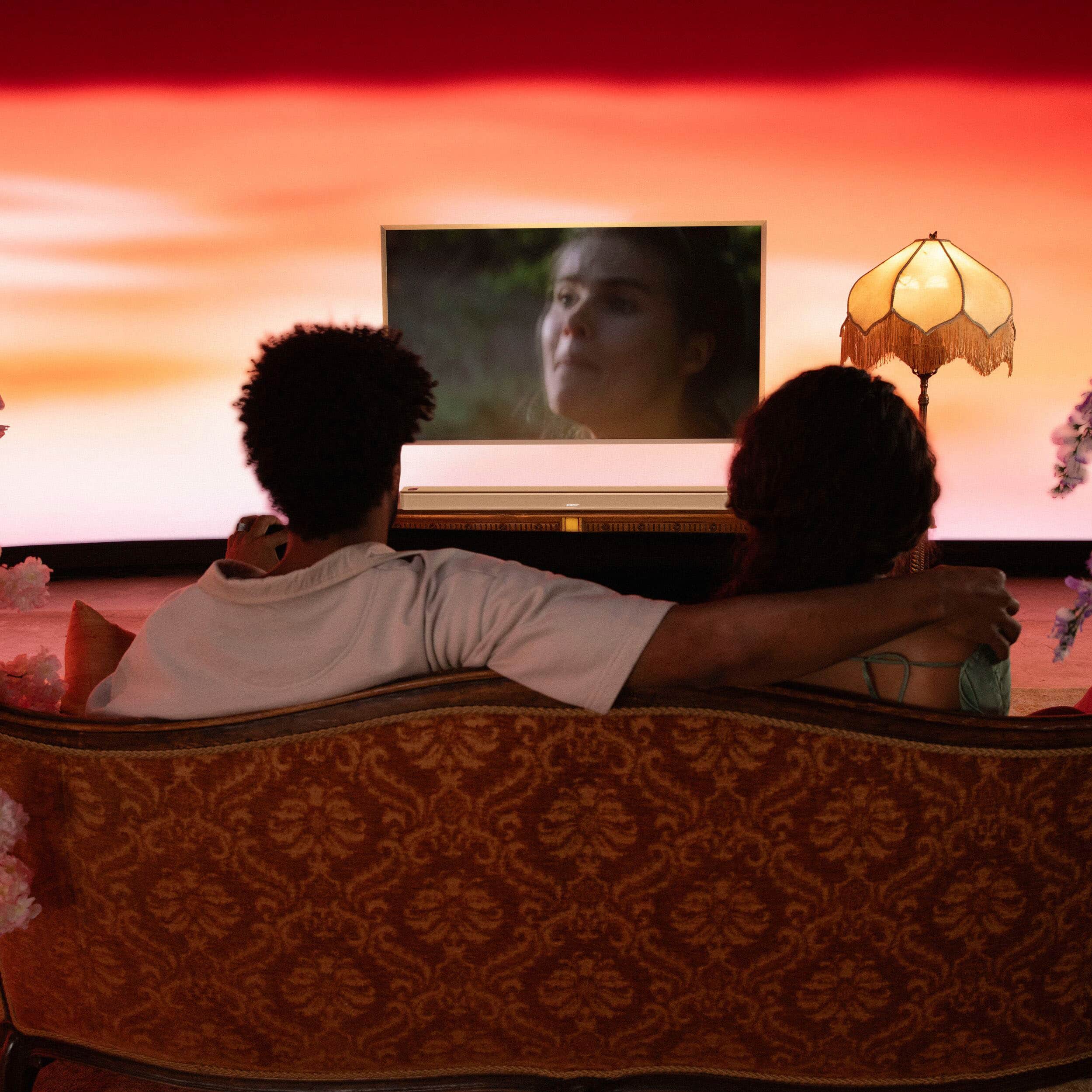 Alt View 16. Bose - Smart Ultra Soundbar with Dolby Atmos and Voice Assistant - Arctic White.