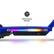 Alt View 17. Jetson - Echo X Kid's Electric Scooter with 9 mph Max Speed - Blue.