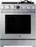 Front. Dacor - Transitional 6.3 Cu. Ft. Freestanding Dual Fuel Four-Part Pure Convection Pro-Range with Self Clean and Air Sous Vide - Silver Stainless Steel.