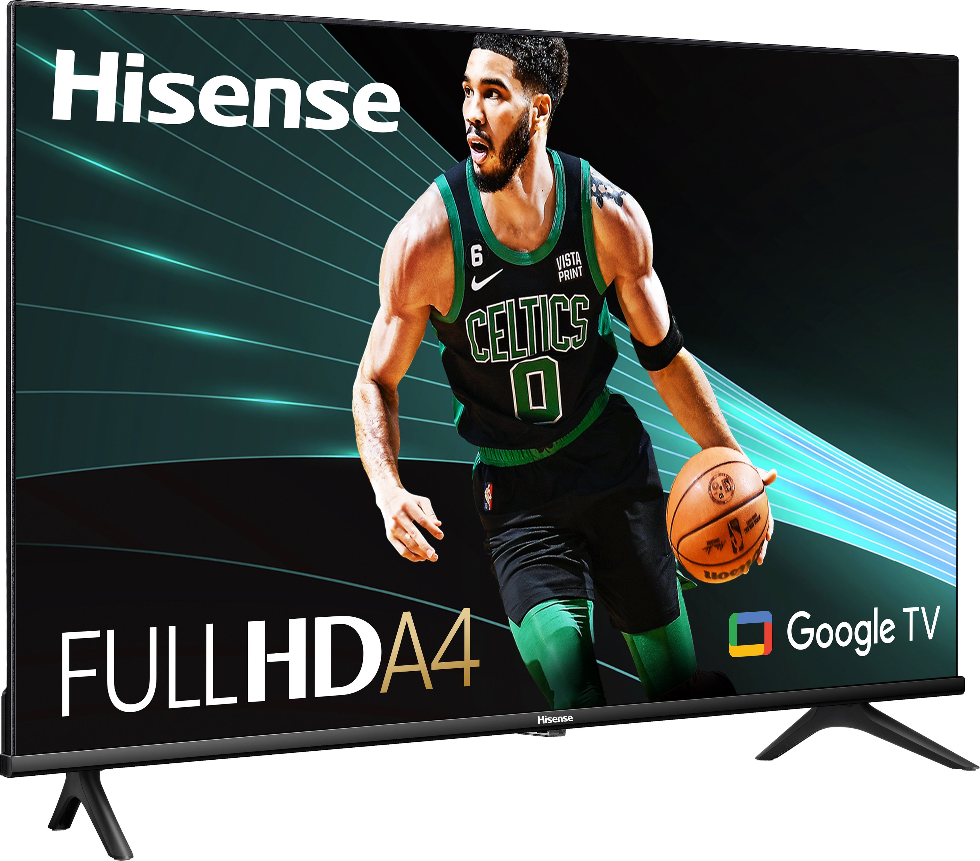 Hisense Televisor inteligente Android de 32 pulgadas FHD 1080p de la serie  A4 con DTS Virtual X, modos de juego y deportes, Chromecast integrado