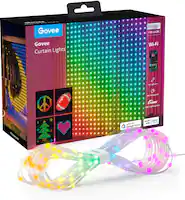 Govee - RGBIC Curtain Lights - Multi - Front_Zoom