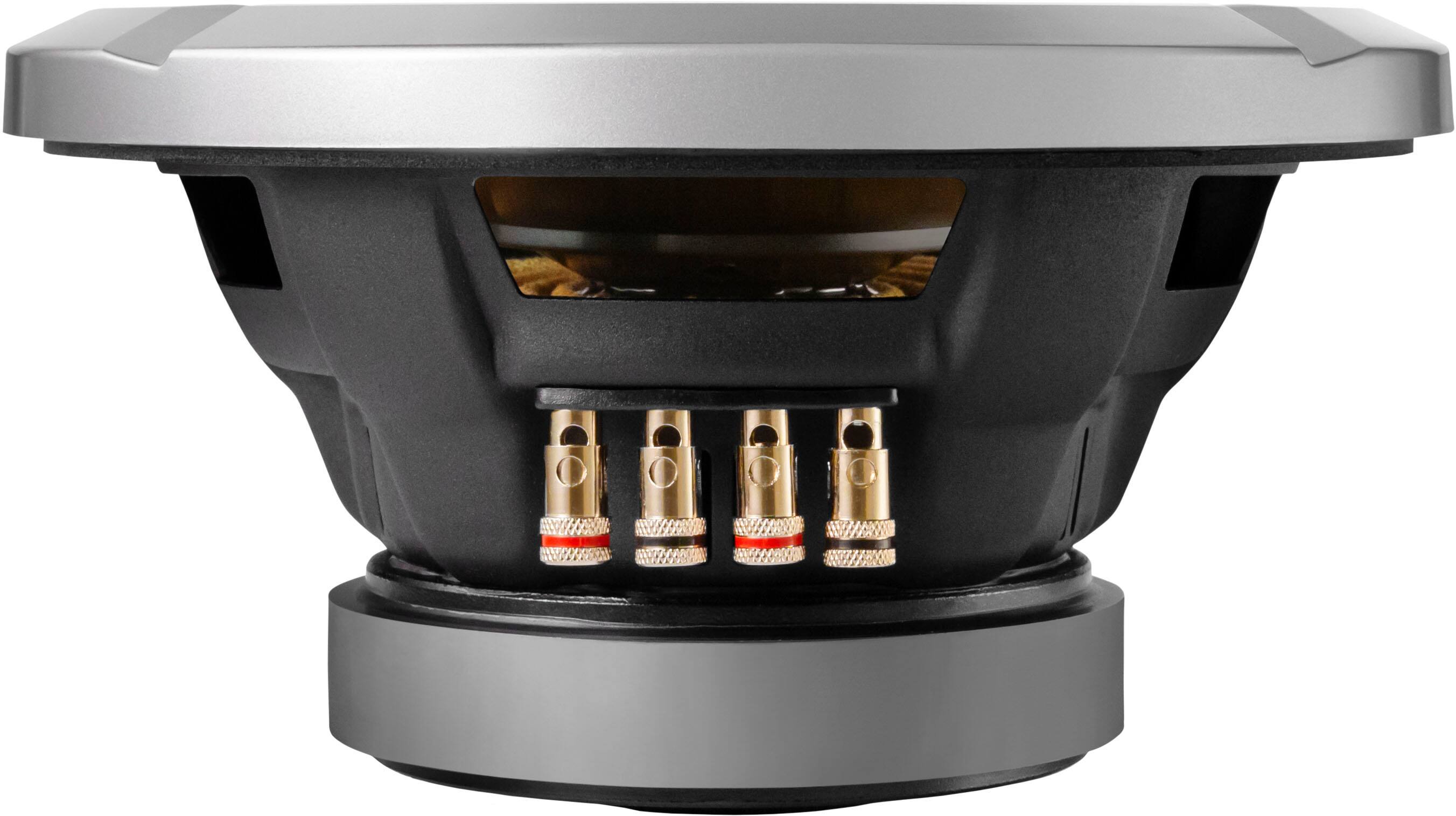 Back. Alpine - Next Generation S-Series 8" Dual-Voice Coil 4-Ohm Subwoofer - Black.