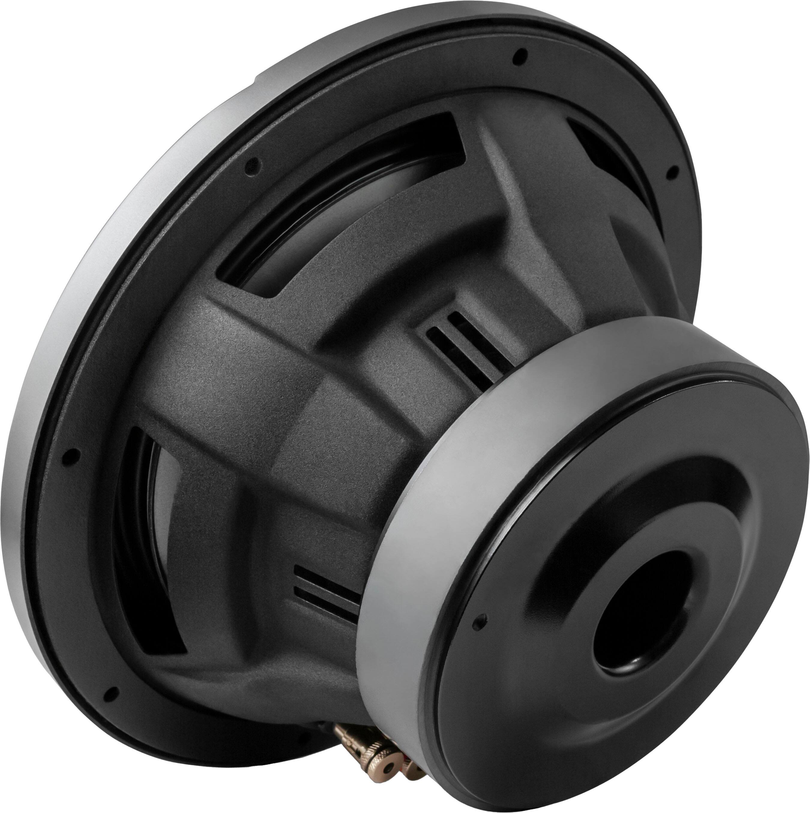 Angle. Alpine - Next Generation S-Series 10" Dual-Voice Coil 2-Ohm Subwoofer - Black.