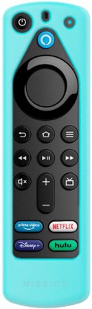 Made for Amazon Remote Cover Case, for Alexa Voice Remote (3rd Gen) - Glow in the Dark