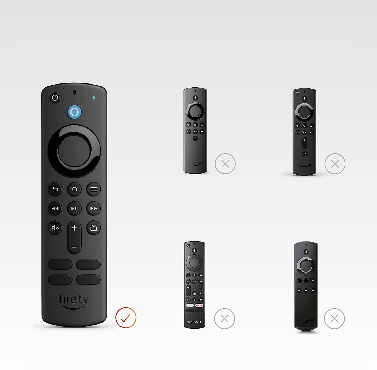 Made for Amazon Remote Cover Case, for Alexa Voice Remote (3rd Gen ...