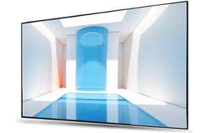 AWOL Vision - 120" Fixed Frame Ambient Light Rejecting (ALR) Fresnel Daylight Projector Screen Compatible with UST Projectors - Front_Zoom