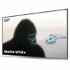AWOL Vision - 100" Fixed Frame Projector Screen, 4K/8K UHD Active 3D Compatible with Standard, Short Throw and UST Projectors - Matte White