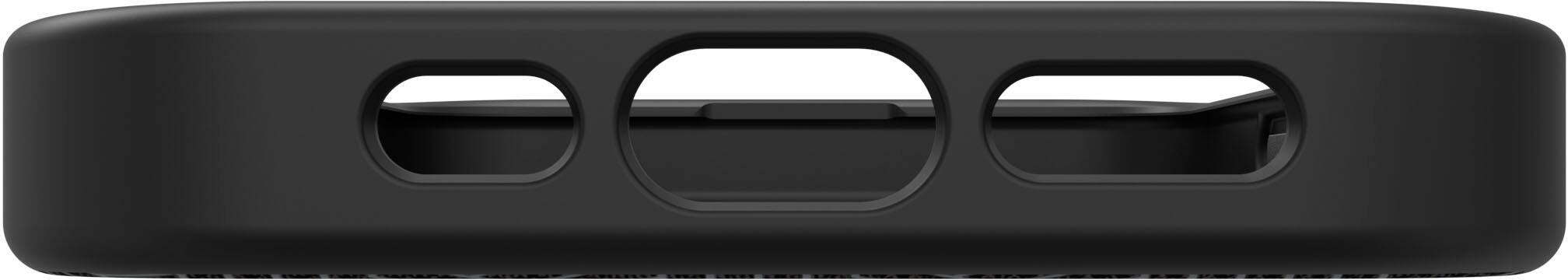 Alt View 13. ZAGG - London Snap MagSafe Compatible Case with Stylish Fabric Exterior for Apple iPhone 15 - Black.