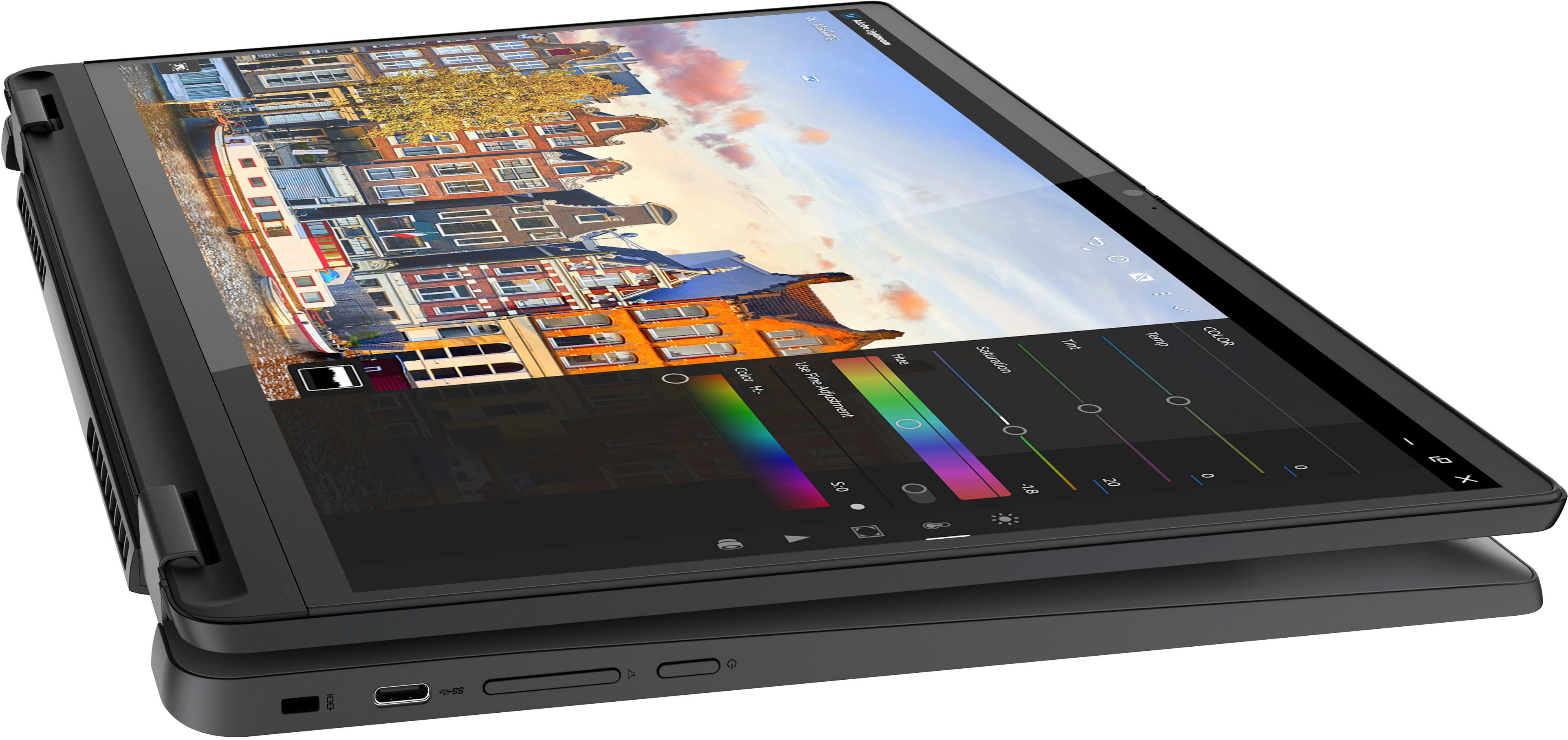 Lenovo IdeaPad Flex 5i Chromebook Plus Laptop 14 2K Touch Intel i3-1315U  with 8GB Memory Intel UHD Graphics 128GB SSD Storm Grey 83EK0000UX - Best  Buy