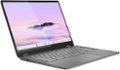 Angle. Lenovo - IdeaPad Flex 5i Chromebook Plus Laptop 14" - 2K Touch - Intel i3-1315U with 8GB Memory - Intel UHD Graphics - 128GB SSD - Storm Grey.