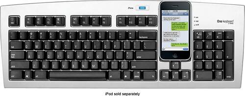 Front Standard. Matias - Slim One Keyboard for Apple® iPhone®, iPod® and iPad® and PC.
