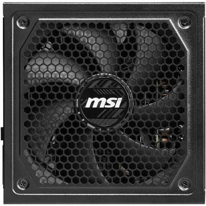 Alt View 1. MSI - MSI MAG 1250W Power Supply - Internal - 120 V AC, 230 V AC Input - 5 V DC, 3.3 V DC, 12 V DC, -12 V DC, 5 V SB Output.