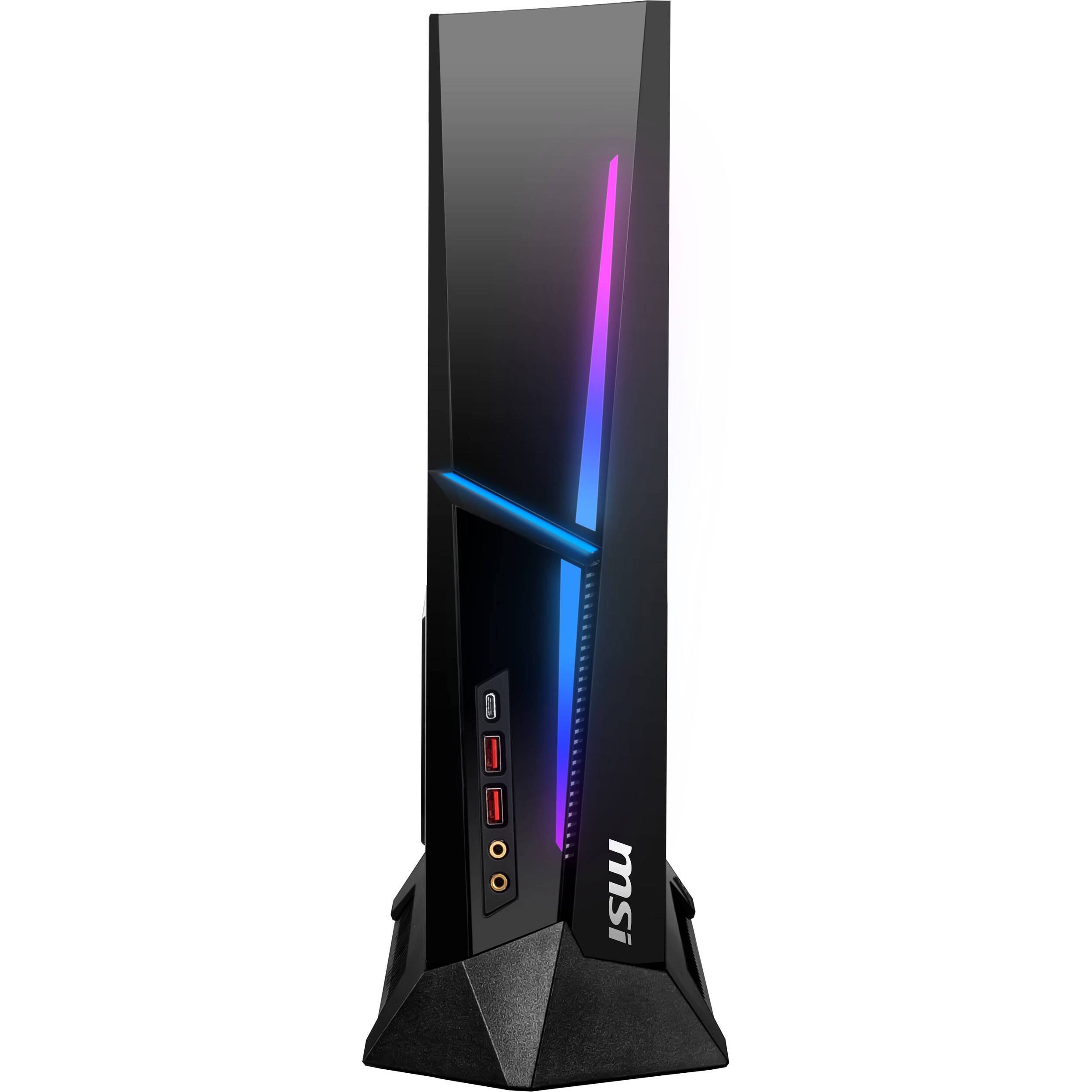 Front. MSI - MSI - MEG Trident X 10SD 864US MSI Mini Desktop - i7-10700KF - RTX 2070 Super - 32GB 1TB - Windows 10.