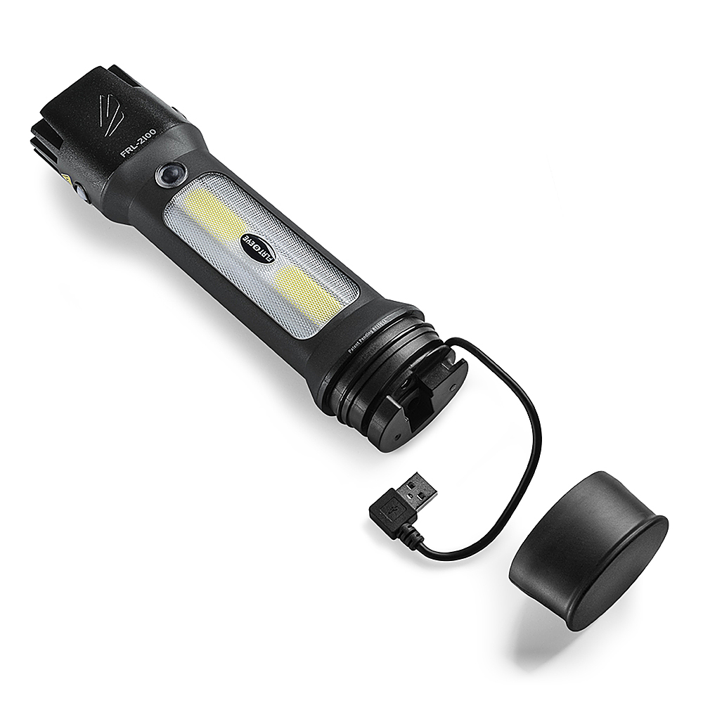 Flateye Fr-2100 Led Rechargeable Flashlight/lantern - Black : Target