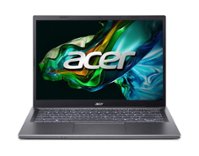 Acer - Aspire 5 Laptop - 14" WUXGA 1920 x 1200 IPS – Intel i5-1335U with 16GB DDR4  – NVIDIA GeForce RTX 2050 - 512GB SSD - Steel Gray - Front_Zoom