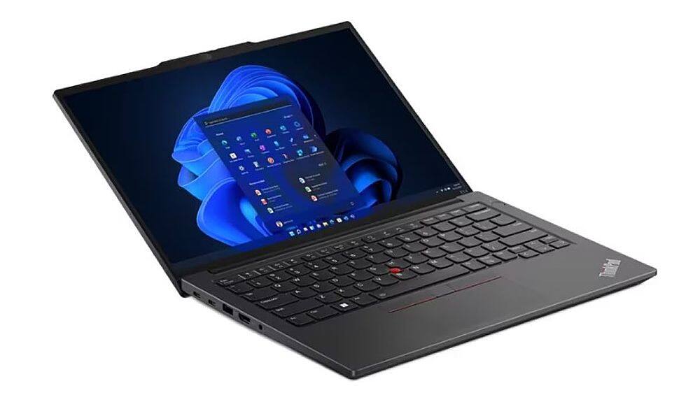 Alt View 11. Lenovo - ThinkPad E14 Gen 5 14" Touch-Screen Laptop - i5-1335U with 16GB Memory - 512GB SSD - Black.