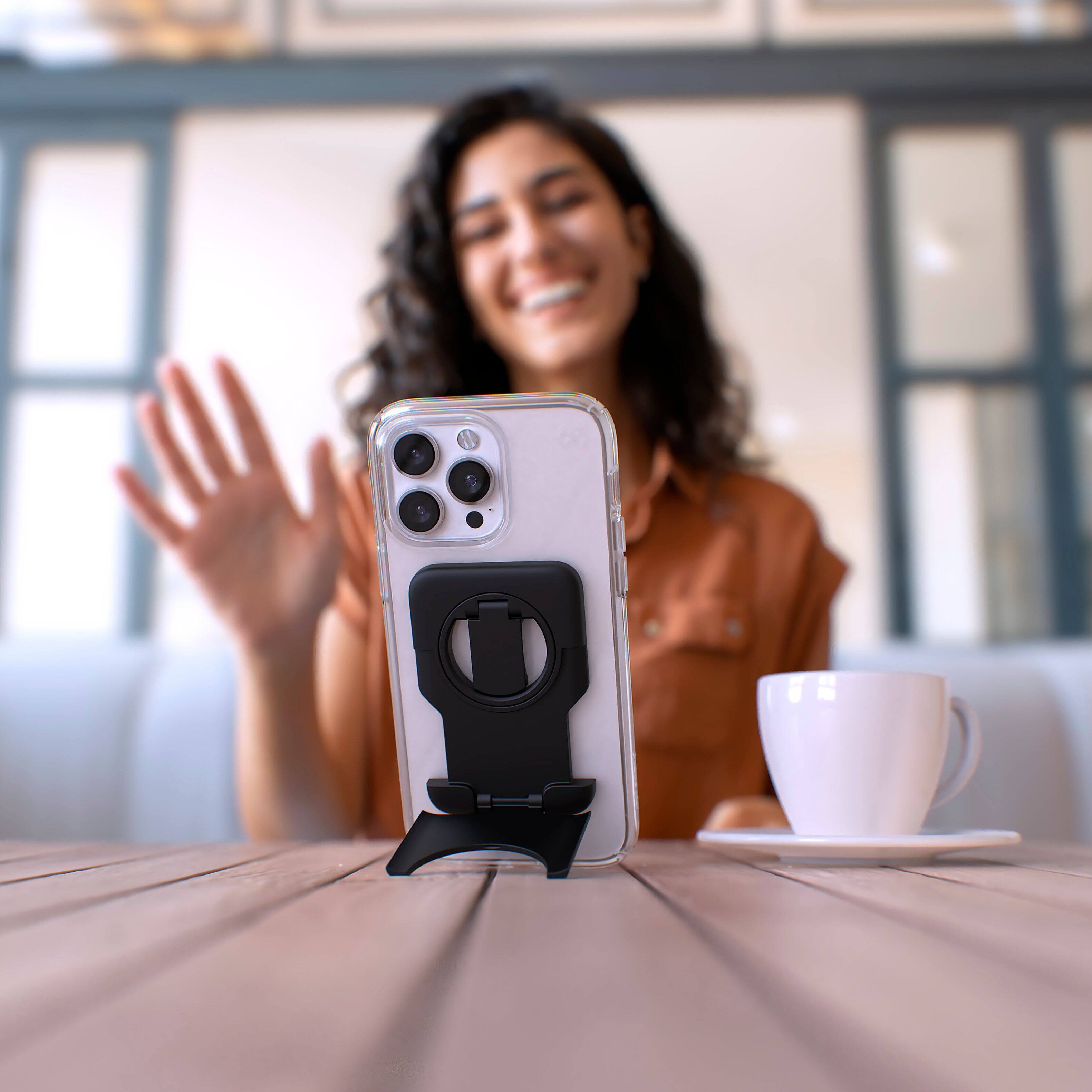 Alt View 15. Speck - ClickLock StandyGrip for Apple iPhones with Magsafe - Black.