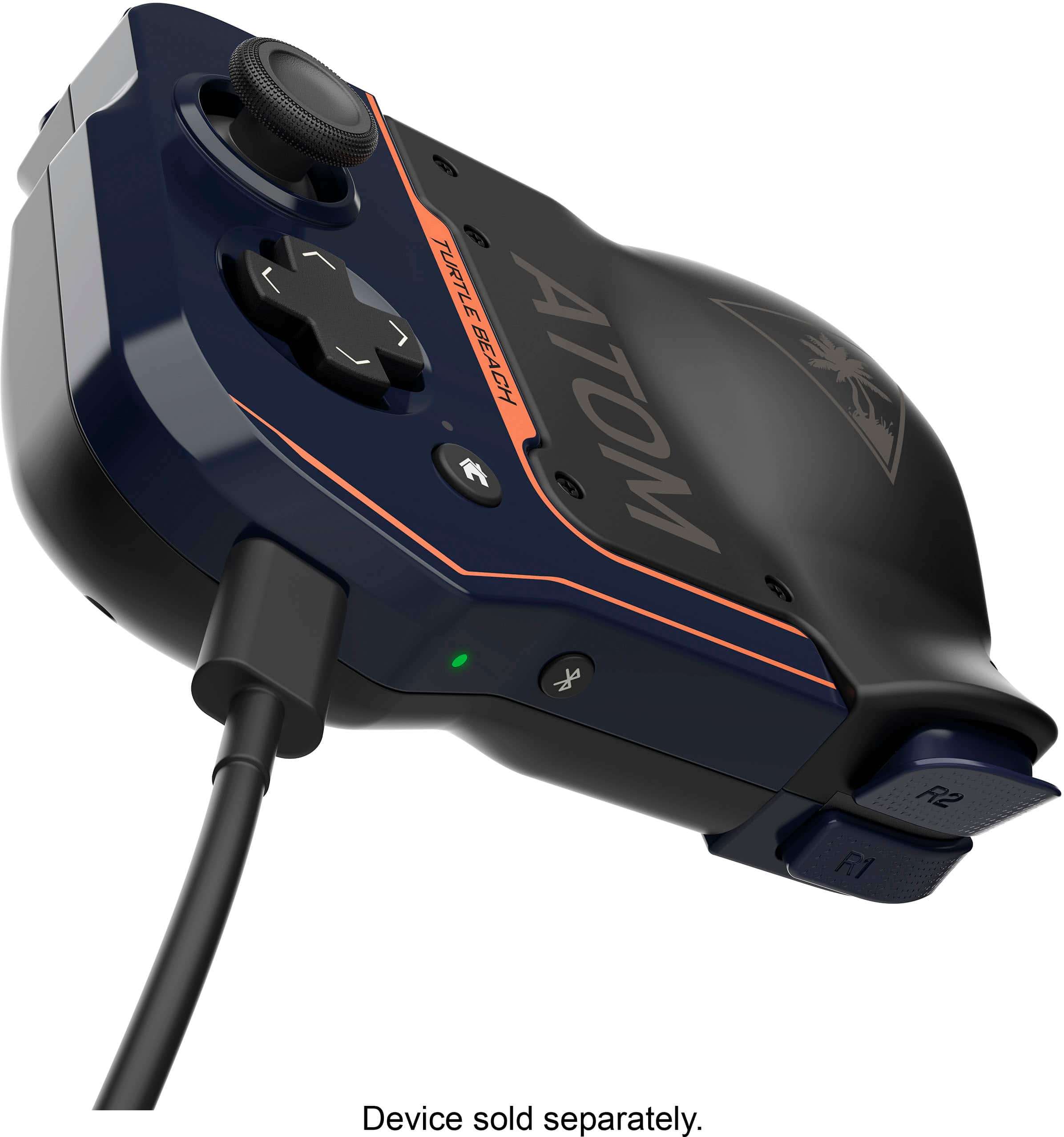 Back. Turtle Beach - Atom iOS Game Controller for Apple Phones - Cobalt Blue.