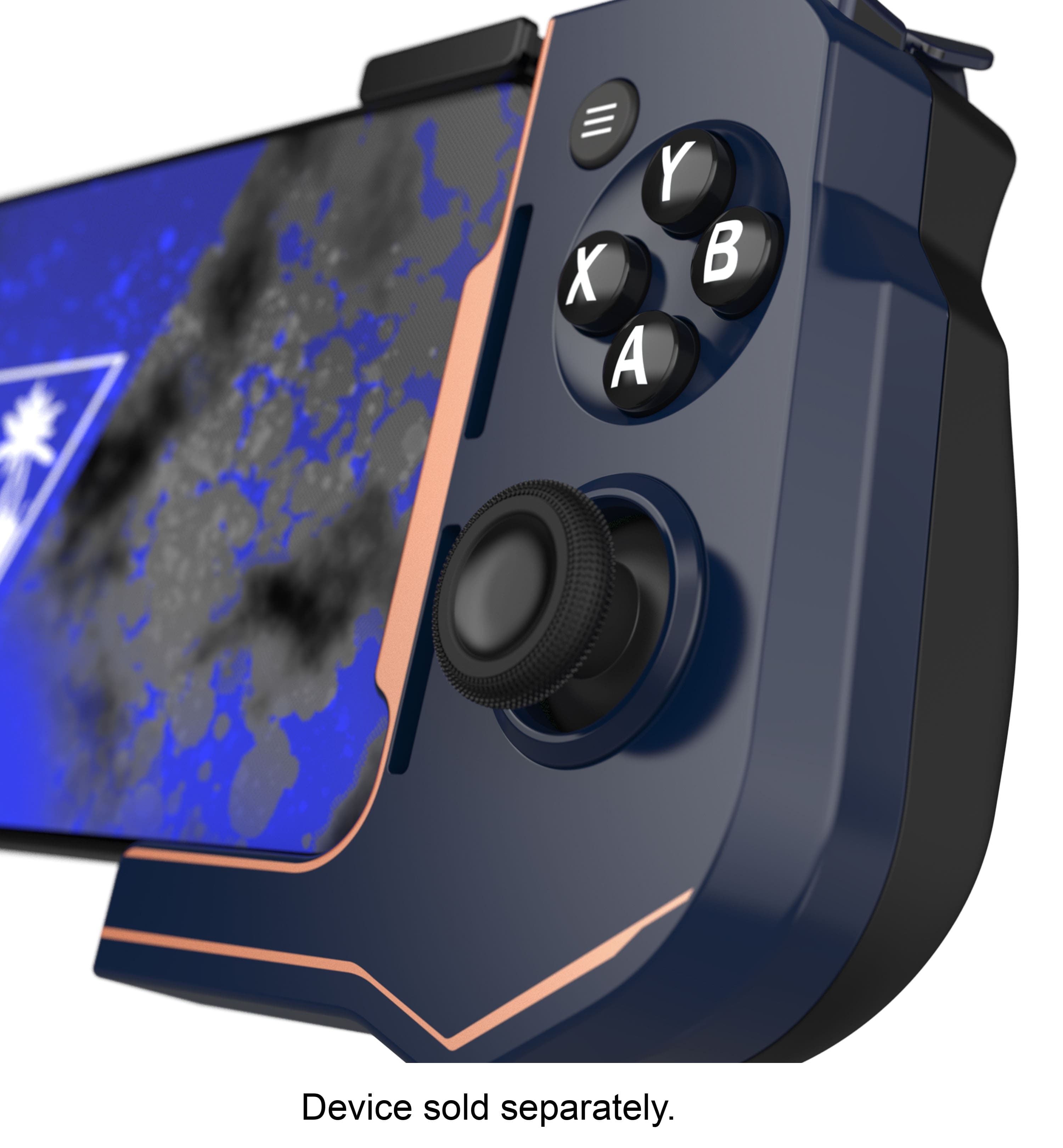 Alt View 15. Turtle Beach - Atom iOS Game Controller for Apple Phones - Cobalt Blue.