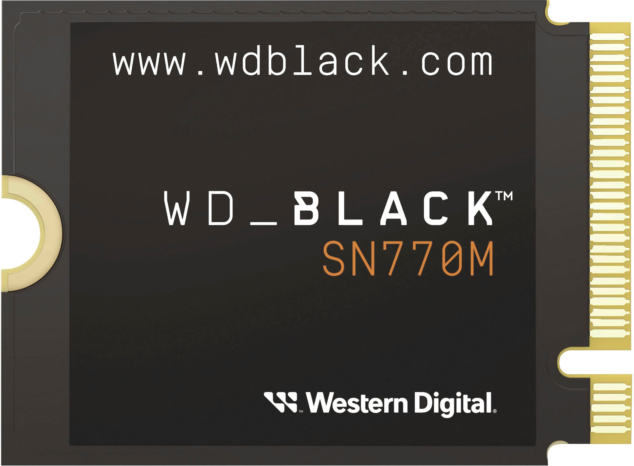 WD BLACK SN770M 2TB Internal SSD PCIe Gen 4 x4 M.2 2230 for ROG 