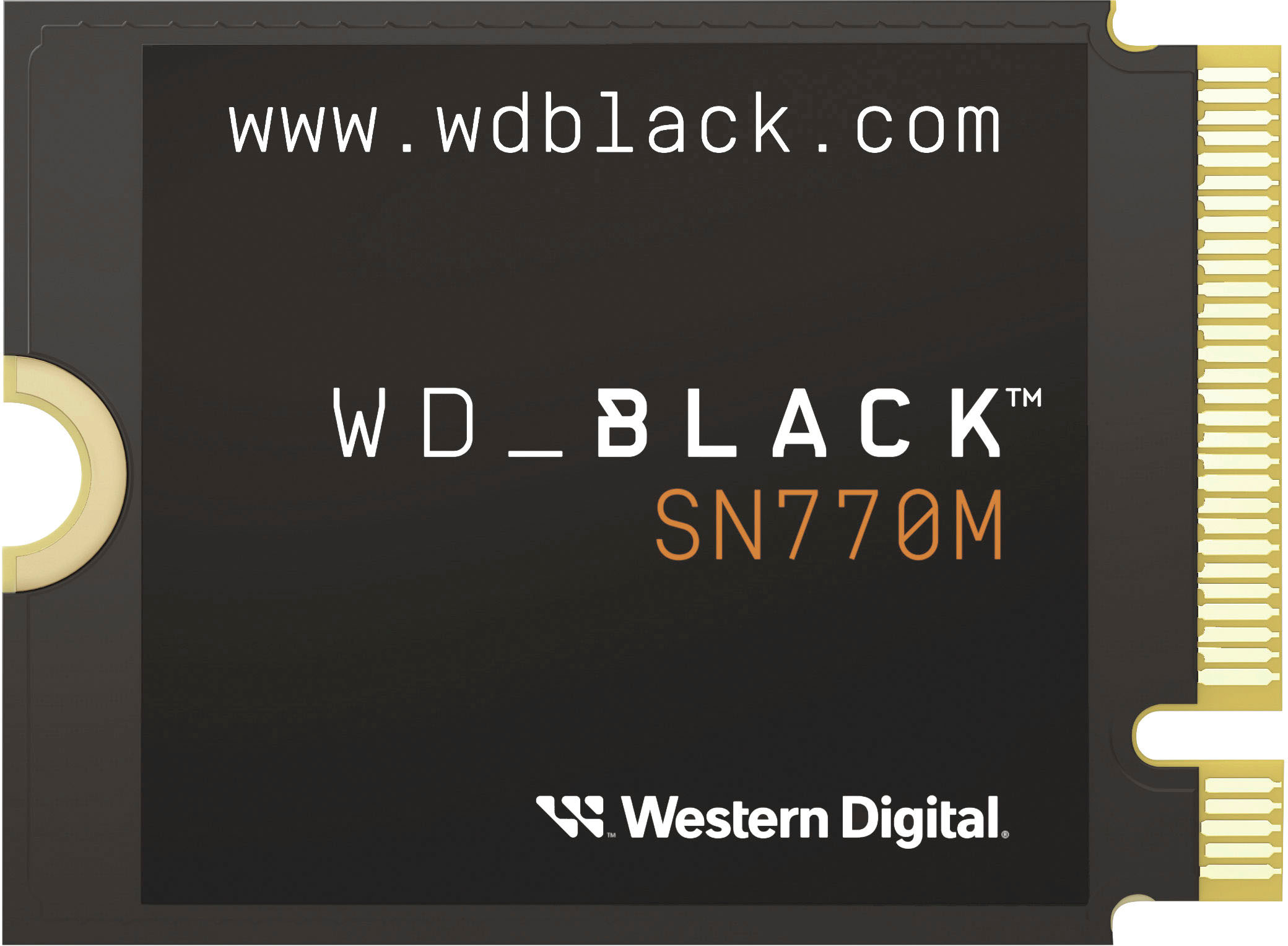 WD BLACK SN770M 1TB Internal SSD PCIe Gen 4 x4 M.2 2230 for ROG