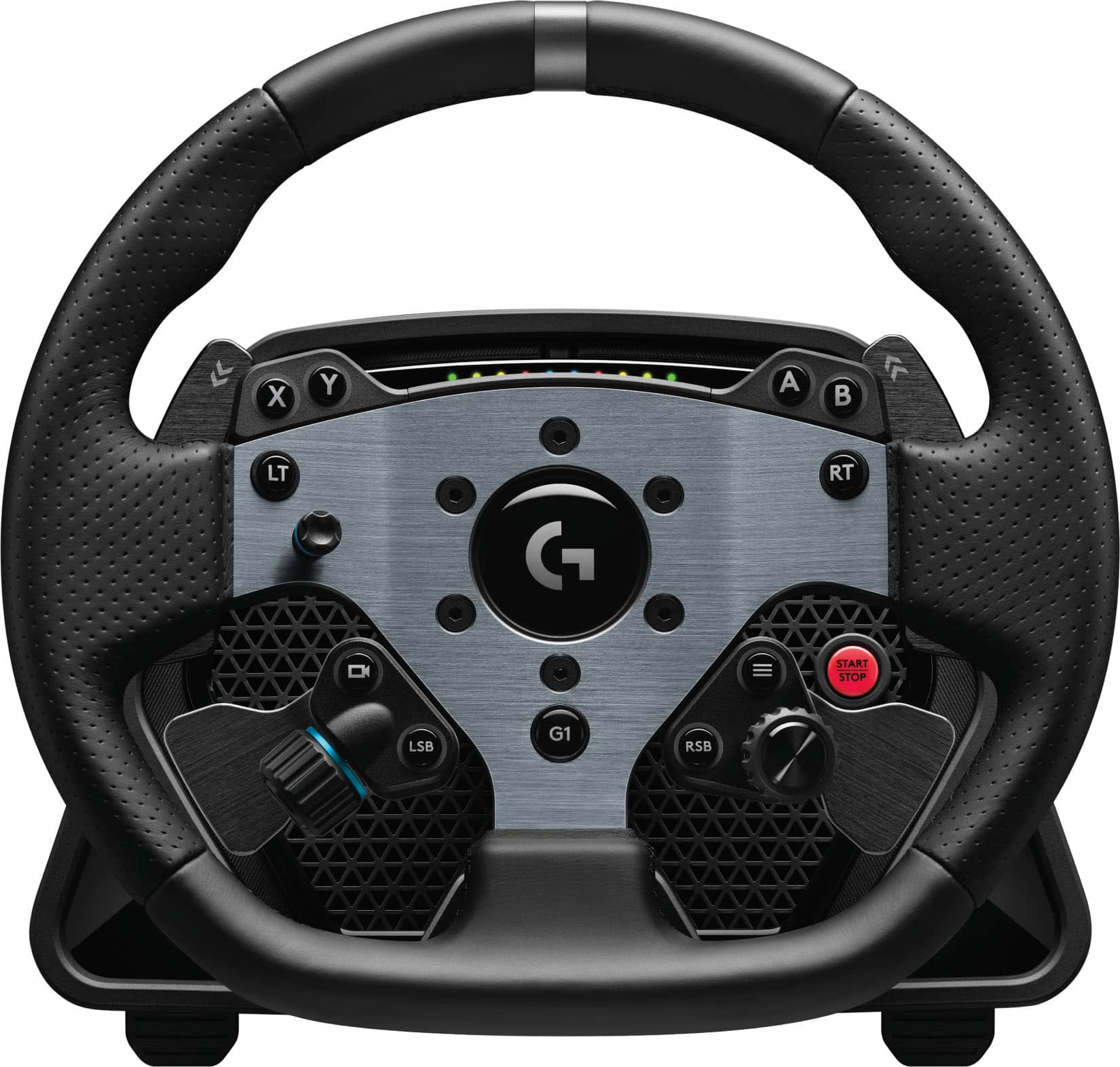 Next Level Racing Wheel Stand 2.0 + Thrustmaster T128 Volante con