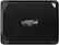 Front. Crucial - X10 Pro 2TB USB-C External SSD - Black.