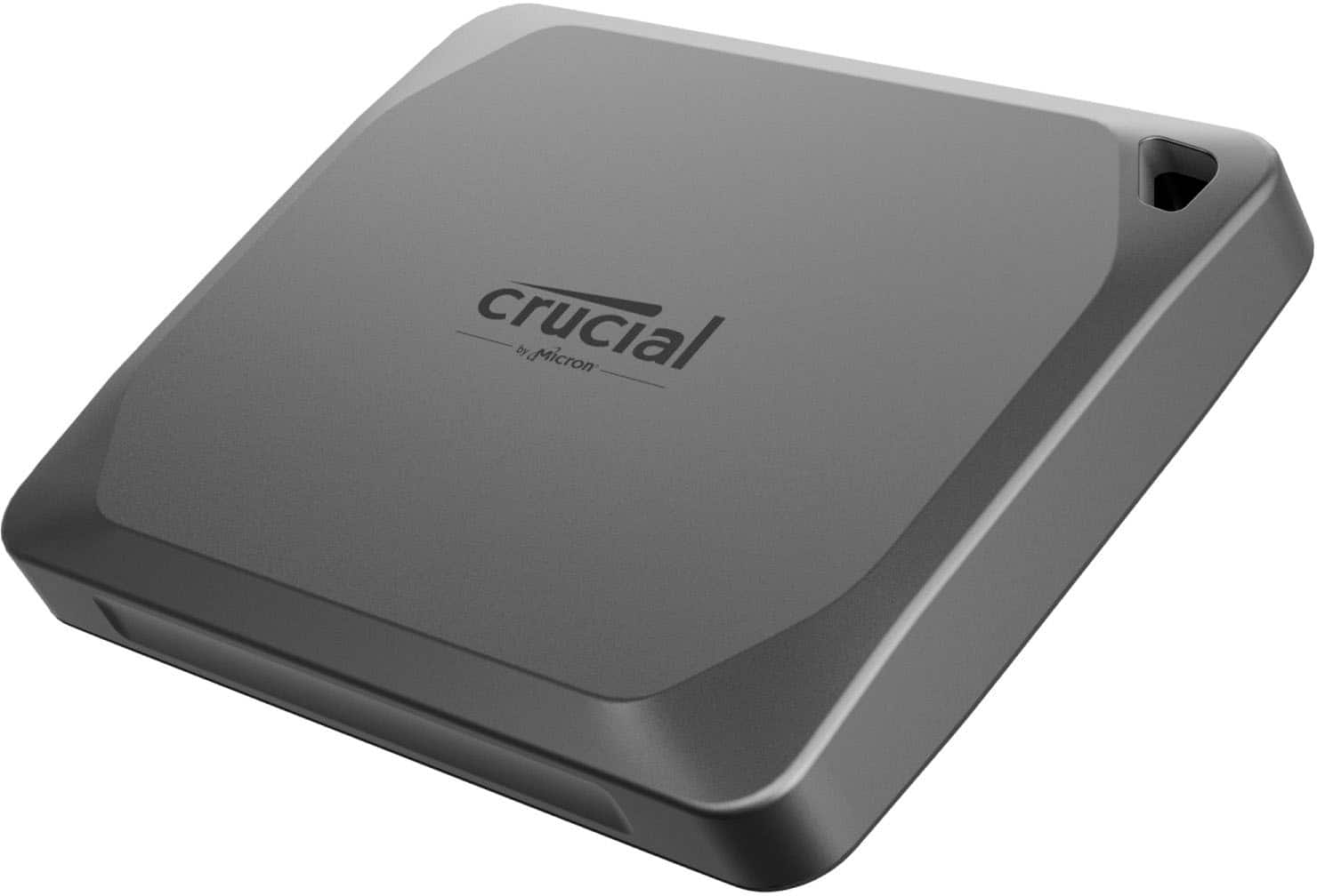 Alt View 11. Crucial - X9 Pro 2TB External USB-C SSD - Space Gray.